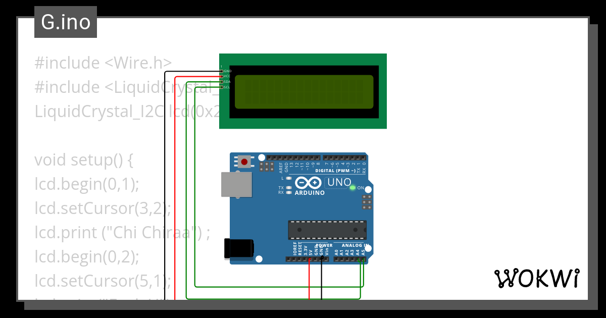 G.ino - Wokwi ESP32, STM32, Arduino Simulator