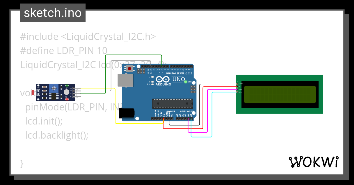 light - Wokwi ESP32, STM32, Arduino Simulator