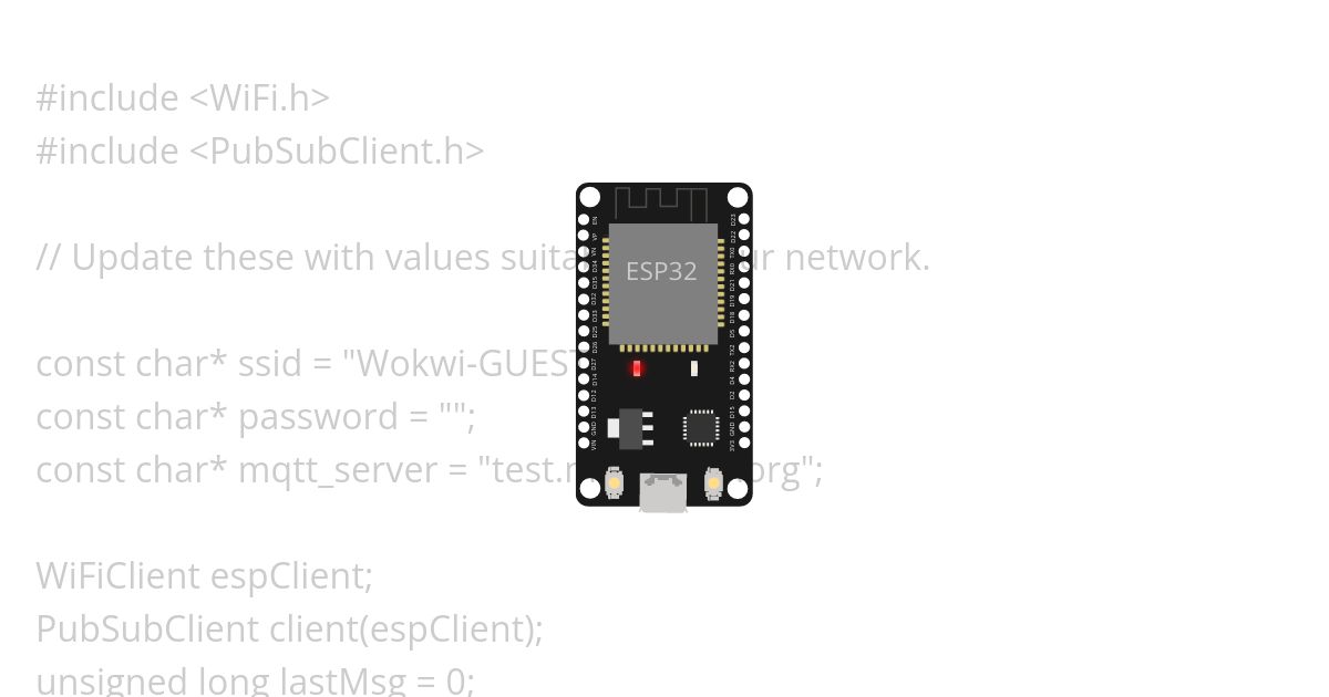 ESP32 MQTT Indobot 01 simulation