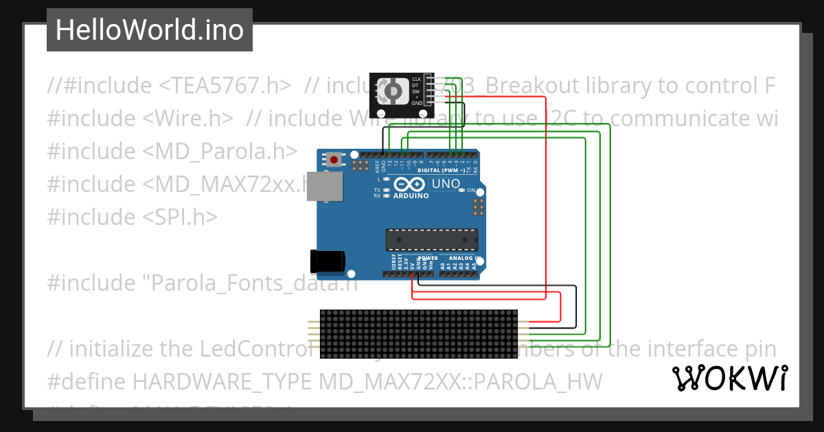 HelloWorld.ino - Wokwi Arduino and ESP32 Simulator