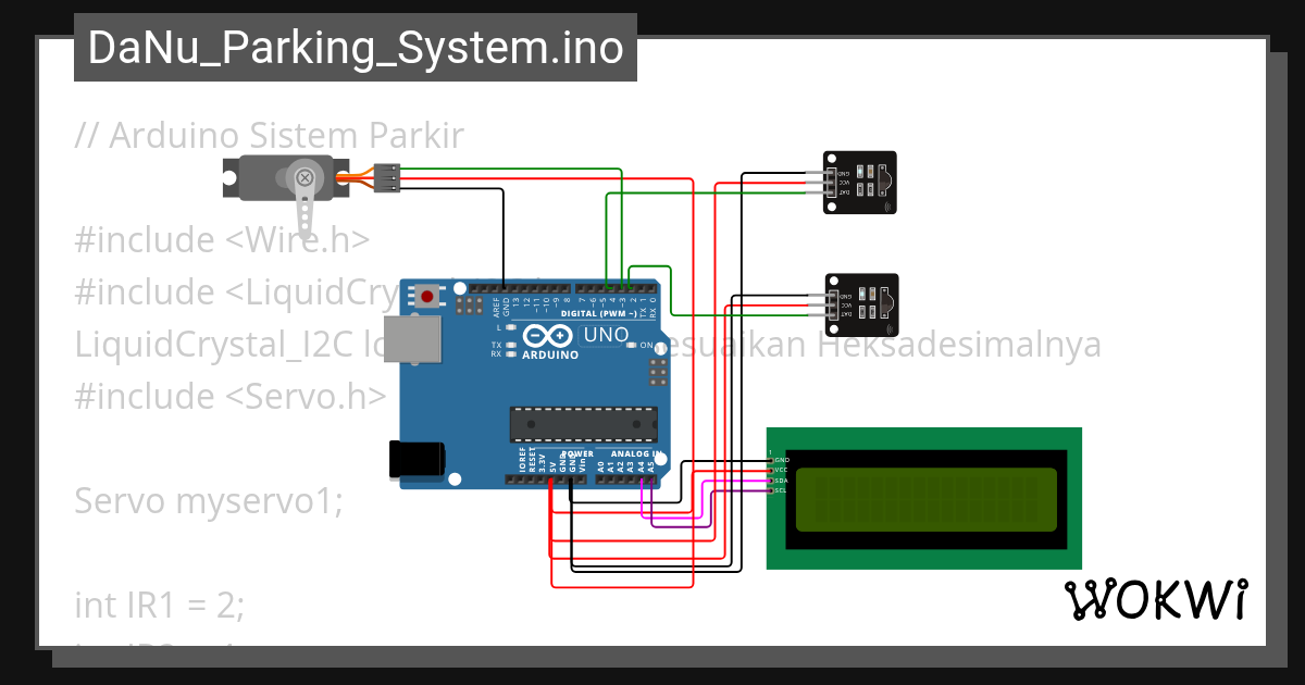 DaNu_Parking_System.ino - Wokwi ESP32, STM32, Arduino Simulator