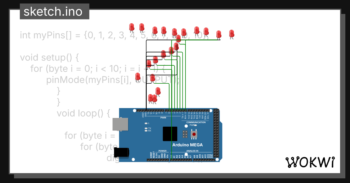 sketch.ino - Wokwi ESP32, STM32, Arduino Simulator