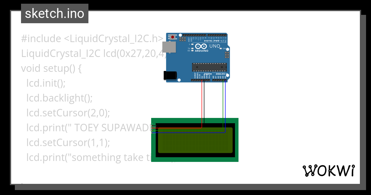 sketch.ino - Wokwi ESP32, STM32, Arduino Simulator