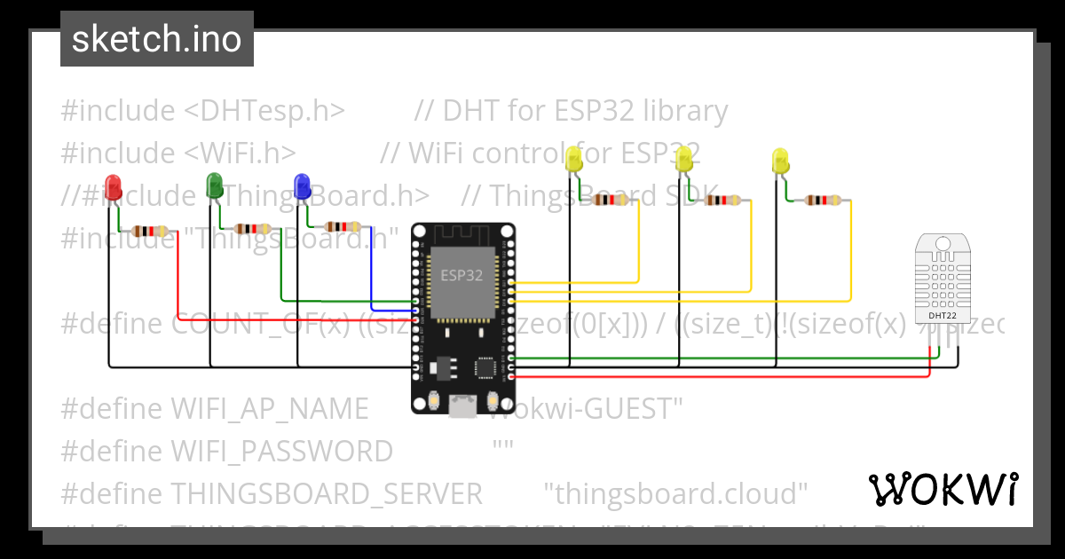 Esp32 Dht22 Dan Led Wokwi Esp32 Stm32 Arduino Simulator Porn Sex Picture 9524