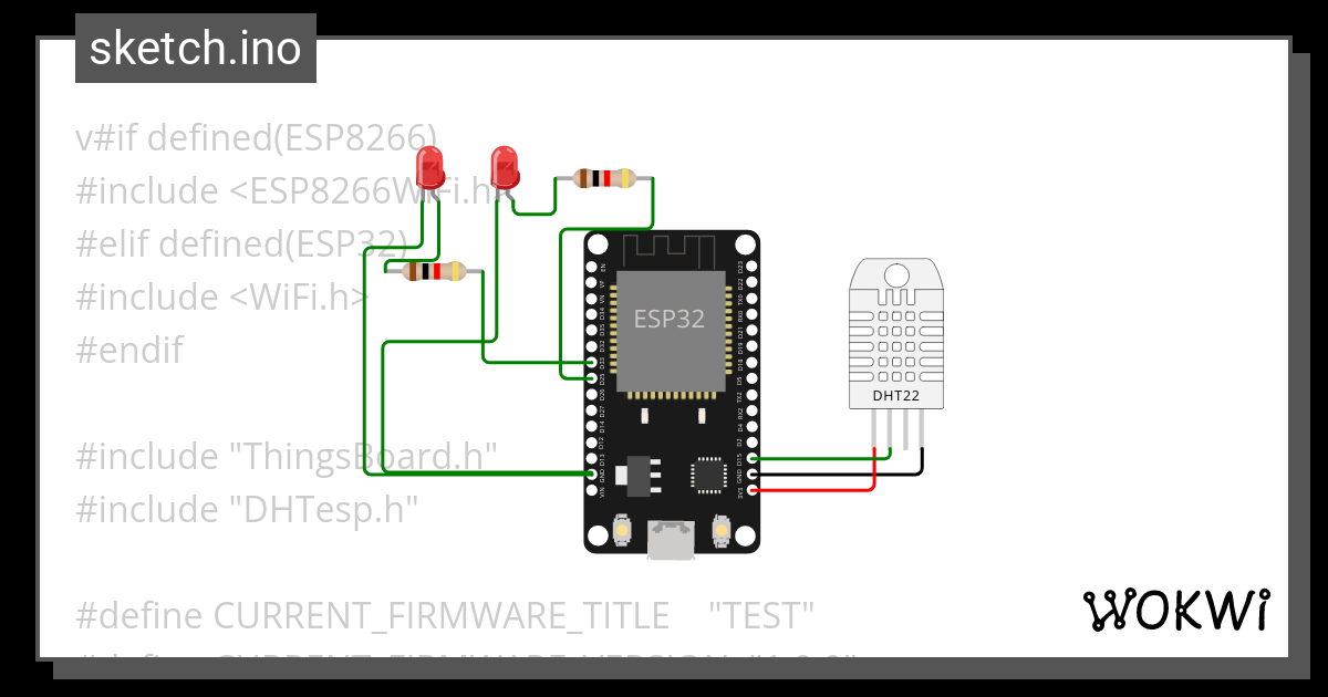 Projek 3 - Wokwi ESP32, STM32, Arduino Simulator