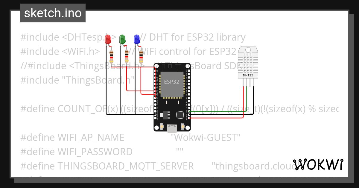Wokwi - Online ESP32, STM32, Arduino Simulator