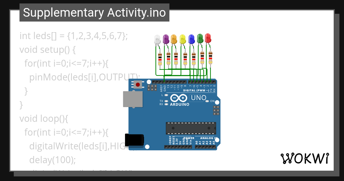 Supplementary Activity.ino - Wokwi ESP32, STM32, Arduino Simulator