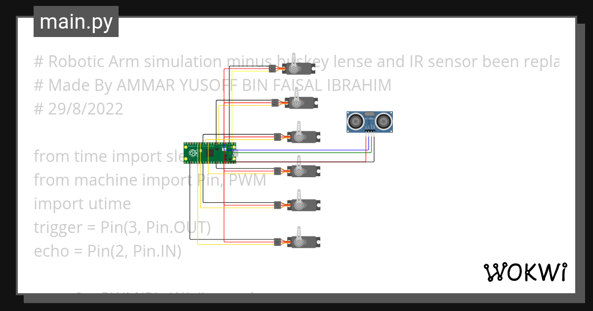 Untitled project - Wokwi ESP32, STM32, Arduino Simulator