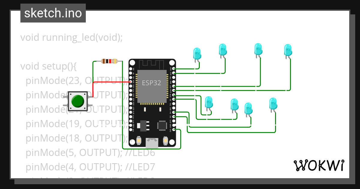 sketch.ino - Wokwi ESP32, STM32, Arduino Simulator