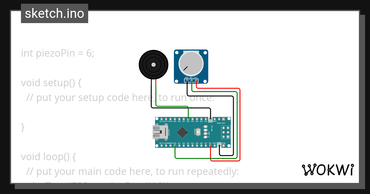 Exercise 4 Potentiometer Wokwi ESP32, STM32, Arduino Simulator