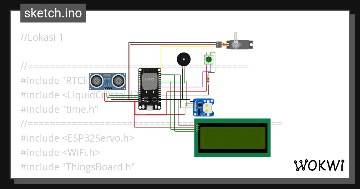 kolam1.ino - Wokwi ESP32, STM32, Arduino Simulator