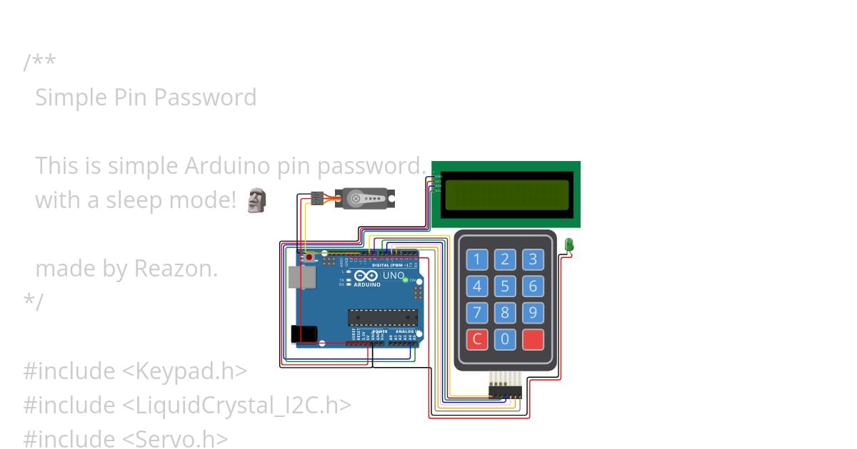 pin-pass.ino simulation