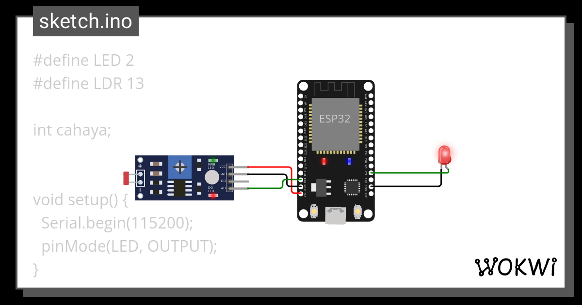 Ldr Sensor And Lcd Wokwi Arduino And Esp Simulator Porn Sex Picture