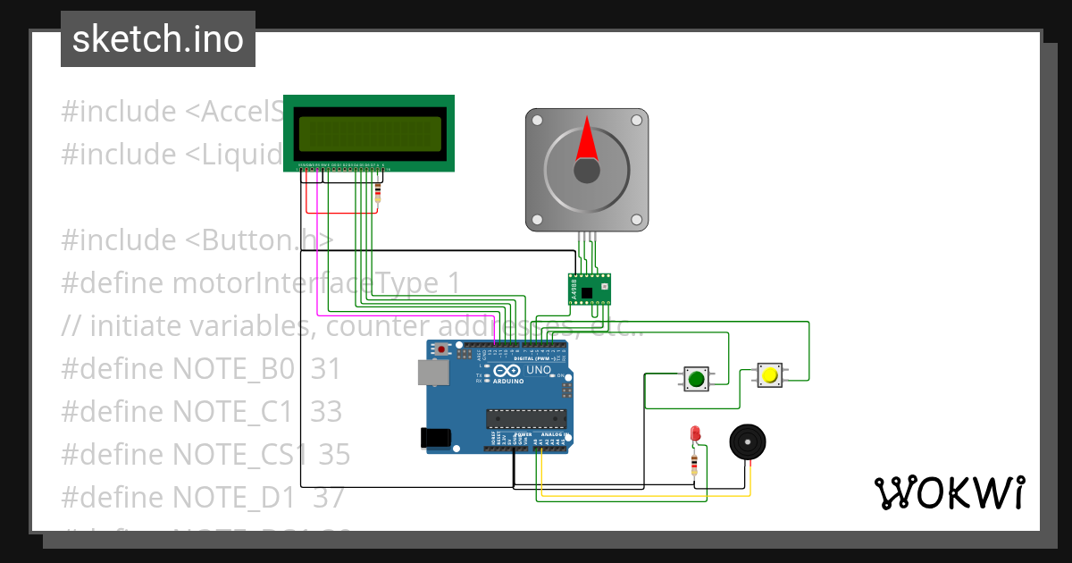 sketch.ino - Wokwi ESP32, STM32, Arduino Simulator