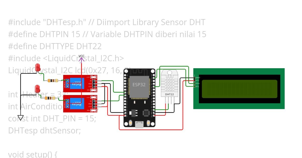 Sensor DHT.ino simulation