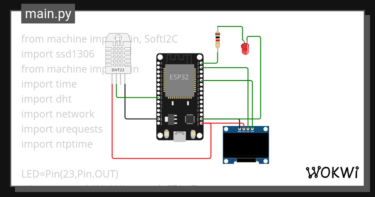 Untitled project - Wokwi ESP32, STM32, Arduino Simulator