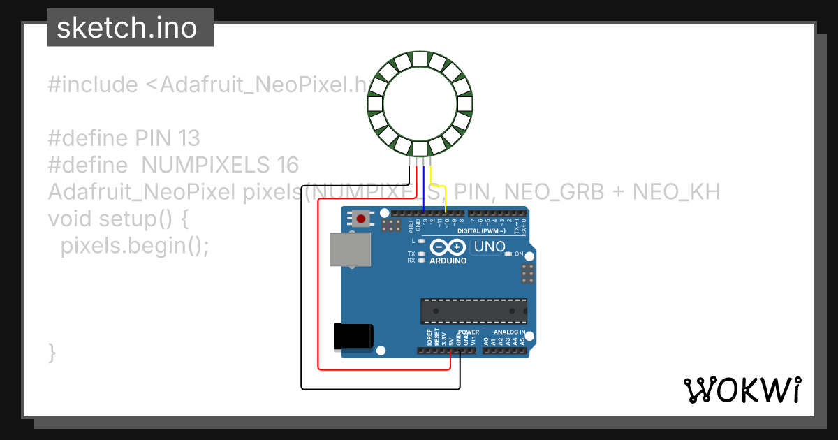 sketch.ino - Wokwi ESP32, STM32, Arduino Simulator