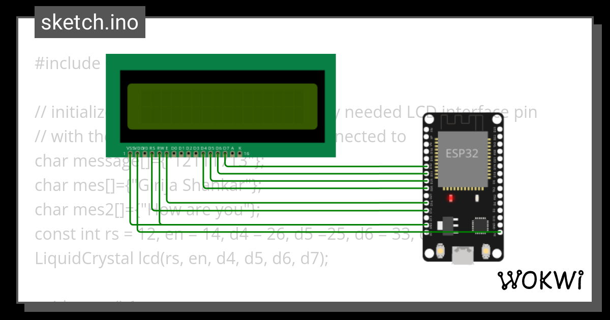 Lcd Progress Ino Wokwi Arduino And Esp Simulator Vrogue