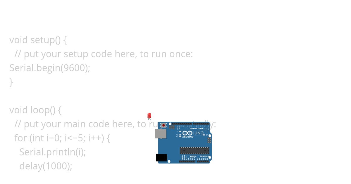 For Loop1.ino simulation
