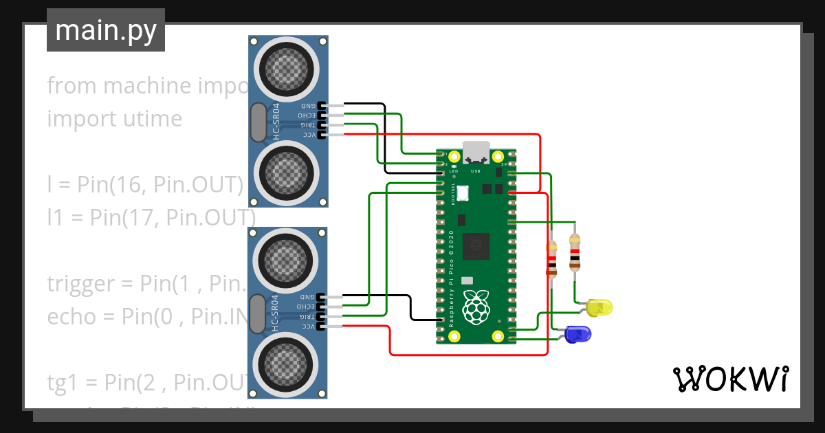 Untitled project - Wokwi ESP32, STM32, Arduino Simulator