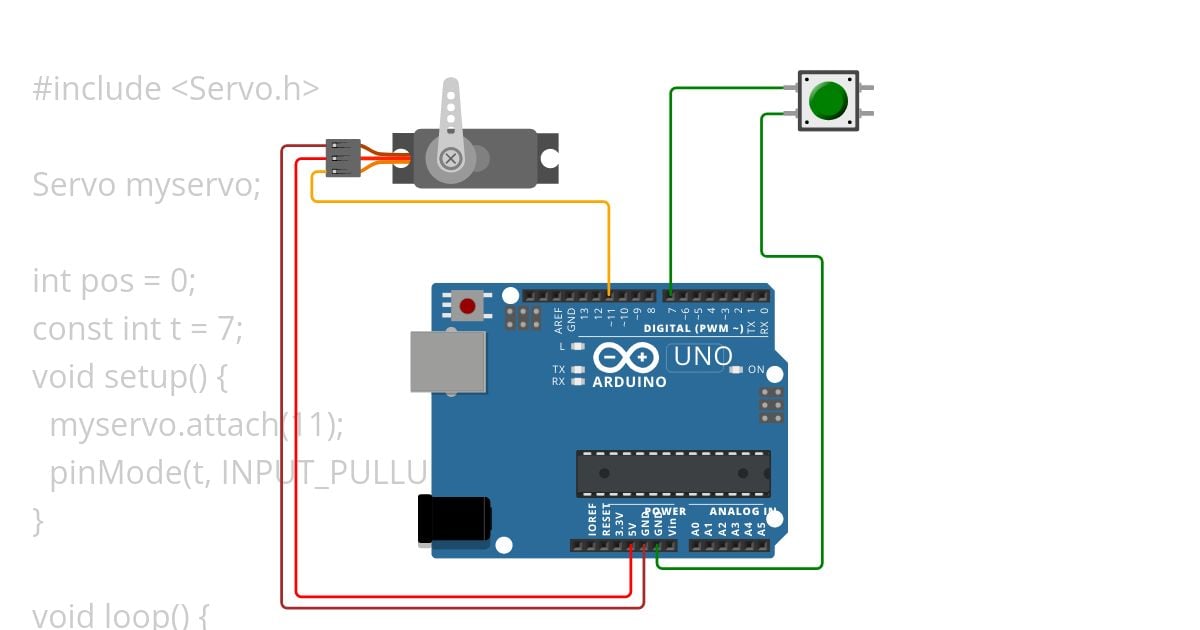 Servo simulation