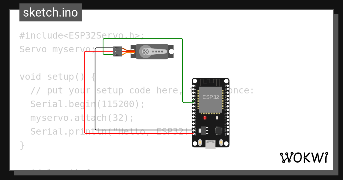 servo - Wokwi Arduino and ESP32 Simulator