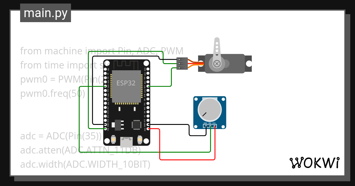 Untitled project - Wokwi ESP32, STM32, Arduino Simulator