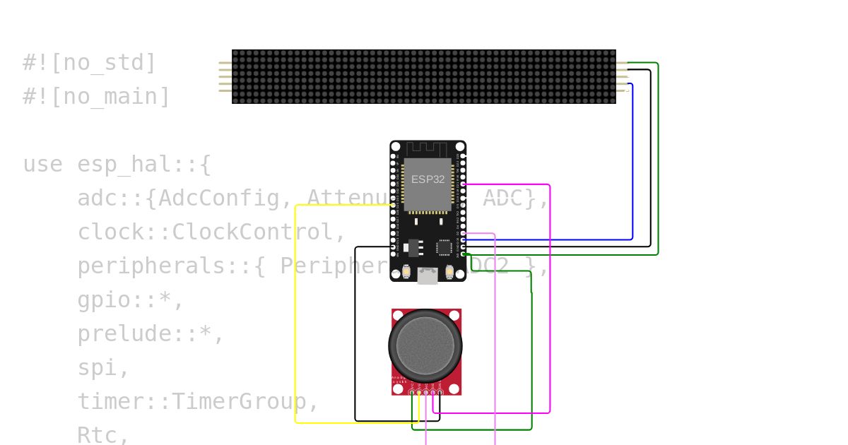 thumb-n-joy-esp32 simulation
