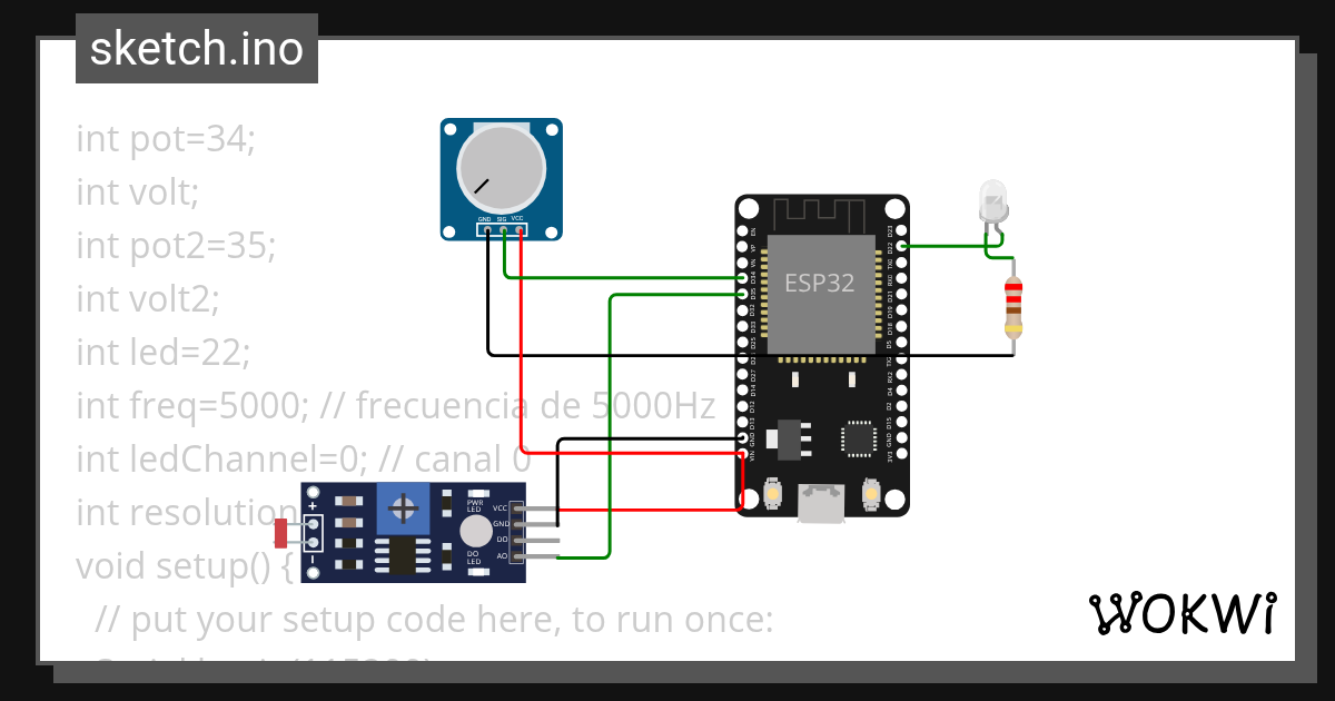 Wokwi - Online ESP32, STM32, Arduino Simulator
