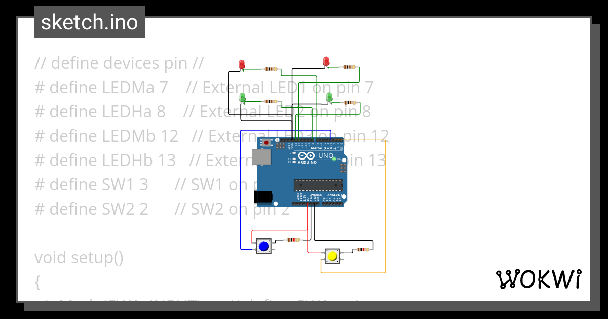 Traffic Light 2 Wokwi Arduino And Esp32 Simulator Vrogue 4553