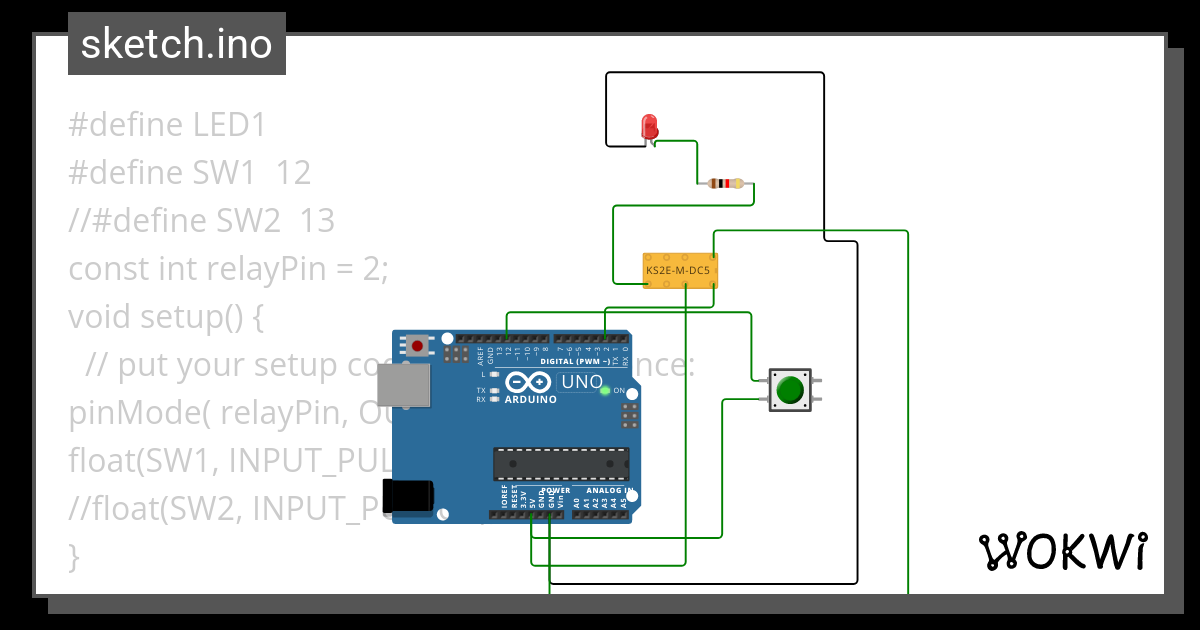 sketch.ino - Wokwi ESP32, STM32, Arduino Simulator