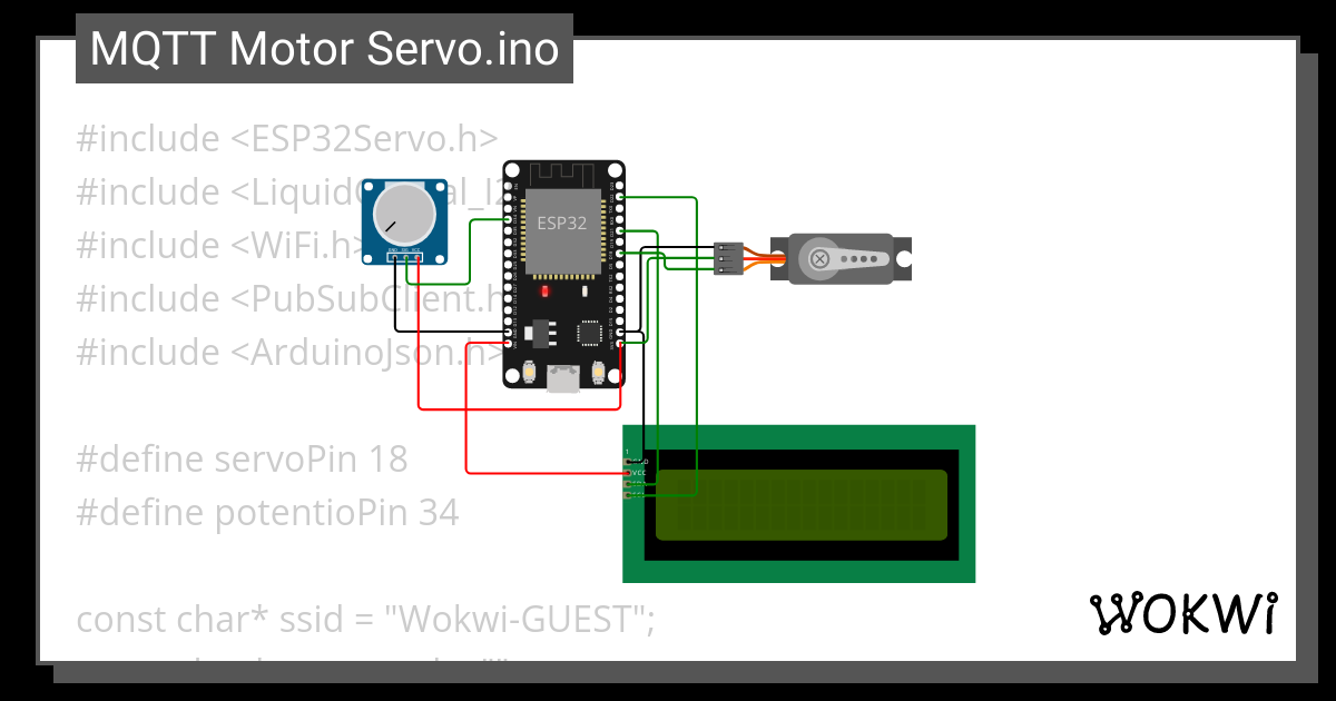 Mqtt Motor Servo Ino Wokwi Arduino And Esp Simulator My Xxx Hot Girl 0436