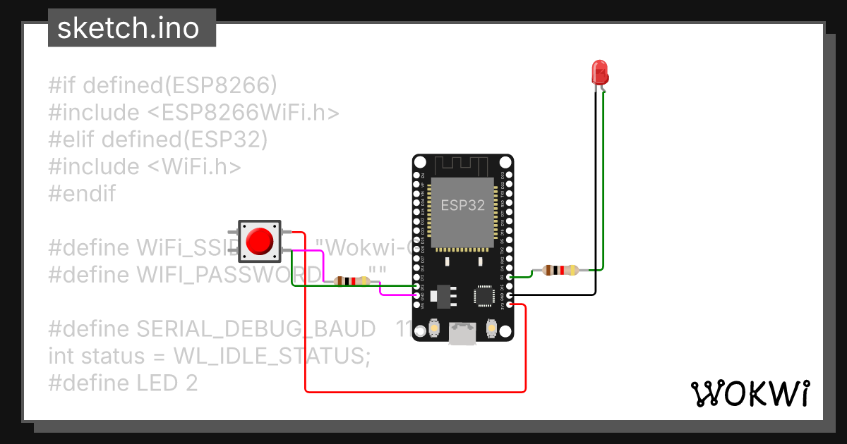 Wokwi online esp32 stm32 arduino simulator