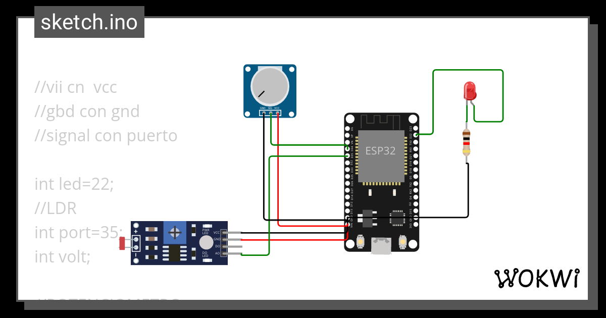 Display Com Potenciometro Wokwi Arduino And Esp32 Simulator Vrogue