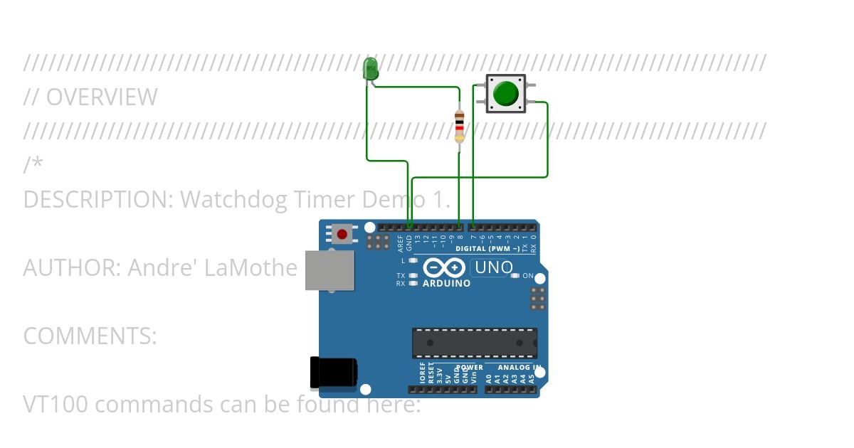 CCAMD_Wokwi_WatchDog_01 simulation