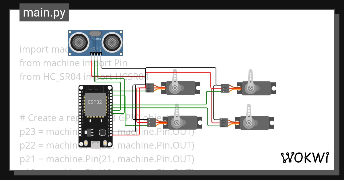 Untitled project - Wokwi ESP32, STM32, Arduino Simulator