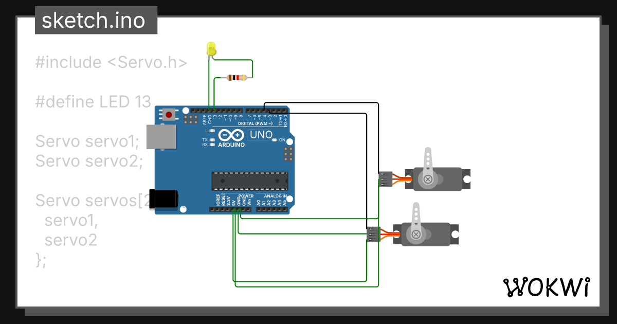 sketch.ino - Wokwi ESP32, STM32, Arduino Simulator