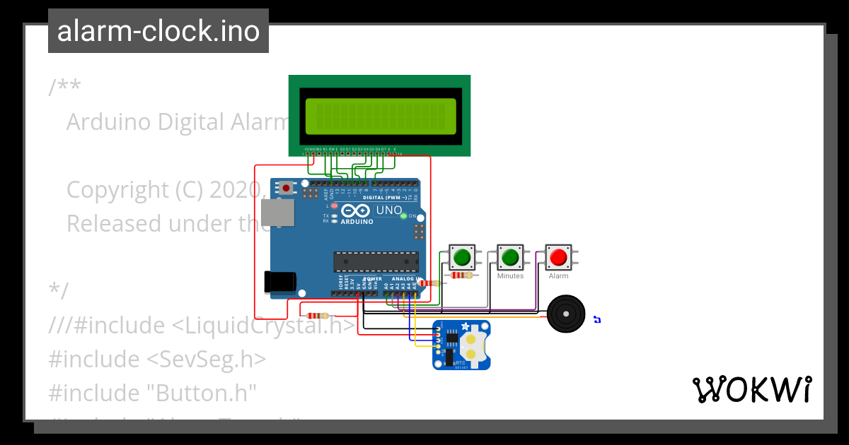 Clock Example On Mega Wokwi Esp Stm Arduino Simulator My Xxx Hot Girl 2105