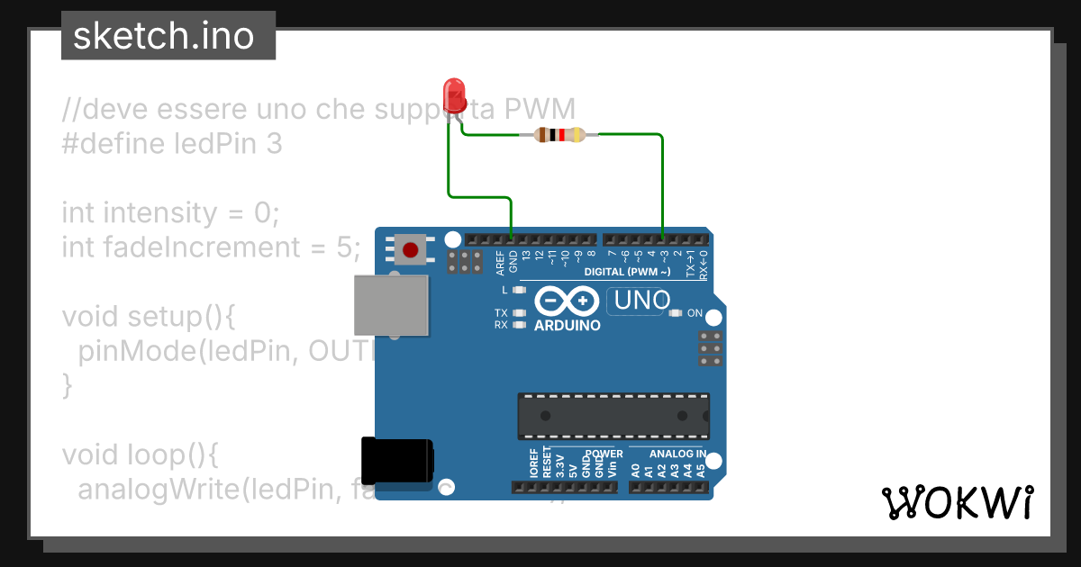 sketch.ino - Wokwi ESP32, STM32, Arduino Simulator