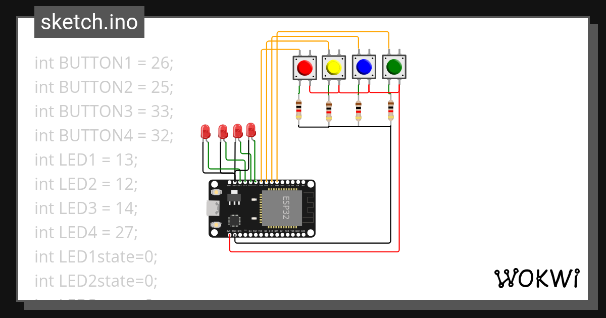 smart home - Wokwi ESP32, STM32, Arduino Simulator
