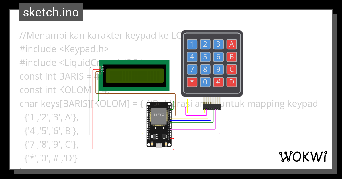 Menampilkan Karakter Keypad Ke Lcd Instruktur Ino Wok Vrogue Co