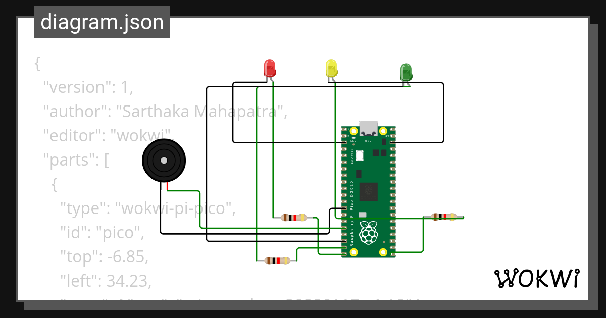 Untitled project - Wokwi ESP32, STM32, Arduino Simulator