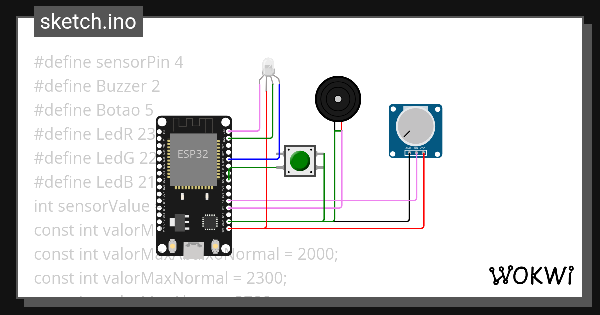 Wokwi - Online ESP32, STM32, Arduino Simulator