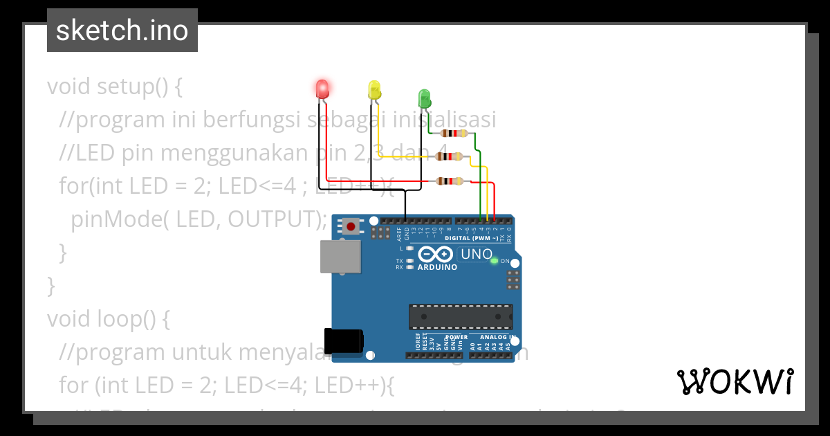 Runing Led Wokwi Arduino And Esp Simulator Vrogue