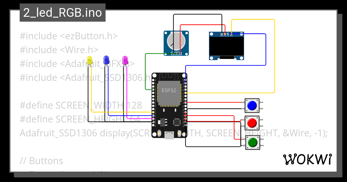 2 Led Rgb Ino Wokwi Esp32 Stm32 Arduino Simulator 0054