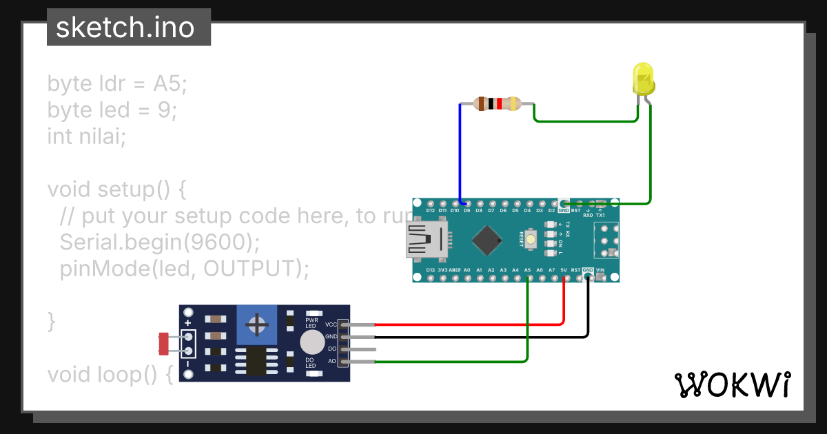 sketch.ino - Wokwi ESP32, STM32, Arduino Simulator