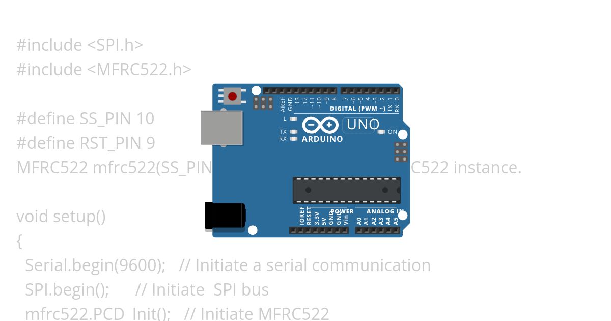 wireless ID reader simulation