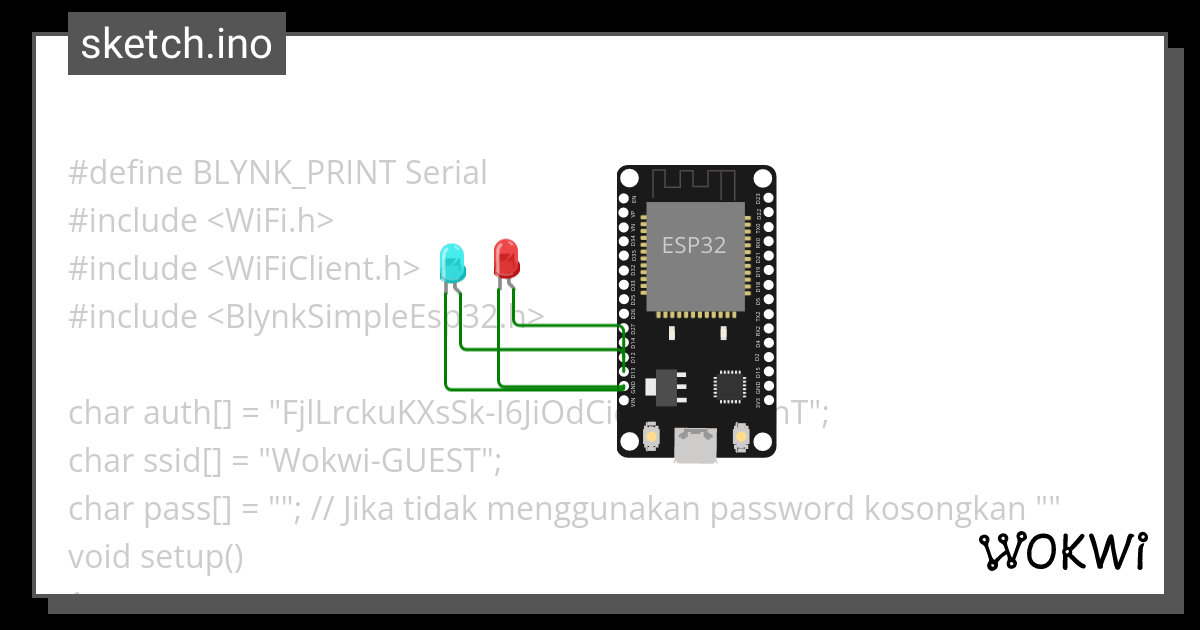 Esp Led Wokwi Esp Stm Arduino Simulator