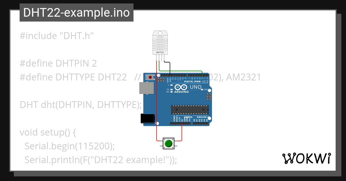 DHT22-example.ino - Wokwi ESP32, STM32, Arduino Simulator