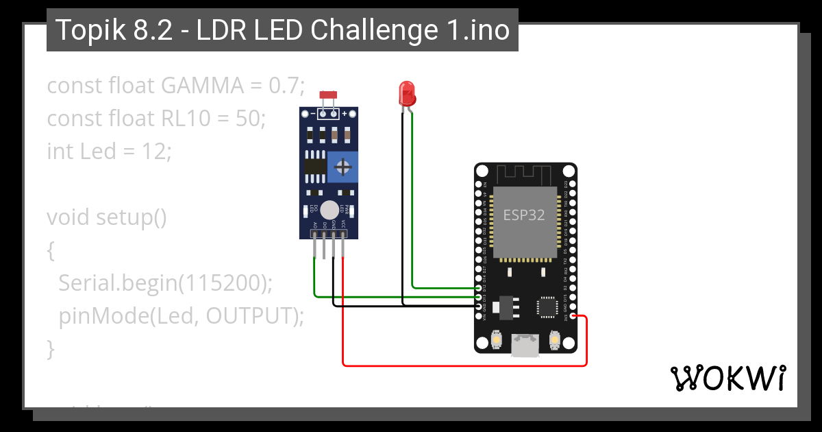 Challenge 1 Topik 8 Led Ldr Ino Wokwi Esp32 Stm32 Ard 